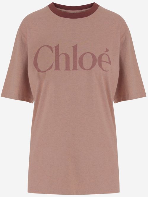 Light Pink Cotton T-shirt