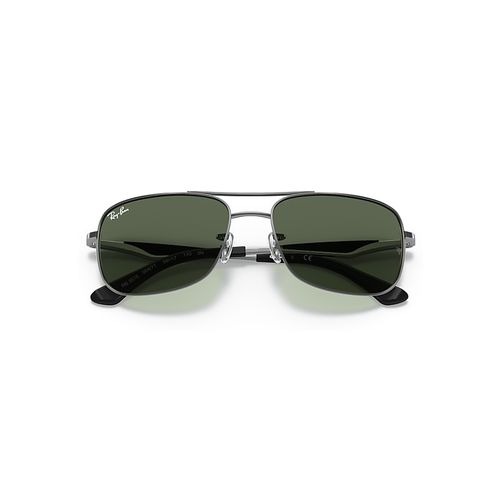 Ray Ban Rb3515 Ray-Ban | Ray-Ban Rb3515 Sunglasses Gunmetal Frame Green Lense | Realry