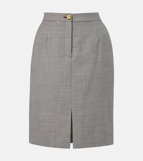 Blazé Milano Popeye virgin wool pencil skirt