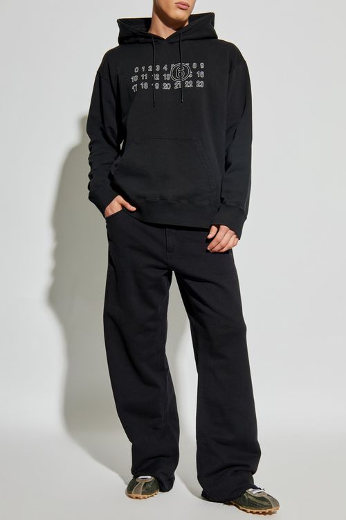 Cotton Trousers, Men's, Black
