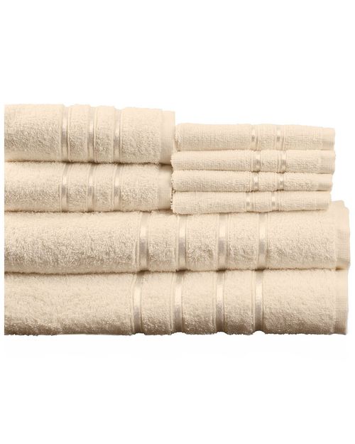 Plush 650 GSM 8Pc Bath Towel Set