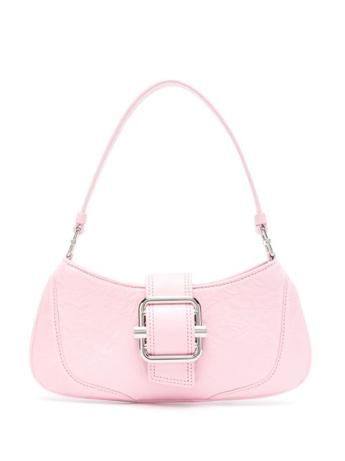 Small Brocle leather tote bag - Pink