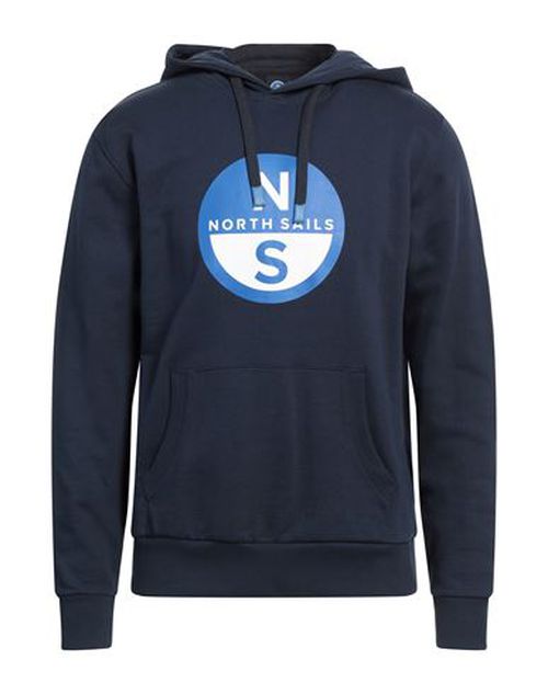 North Sails Man Sweatshirt Midnight blue Size M Cotton
