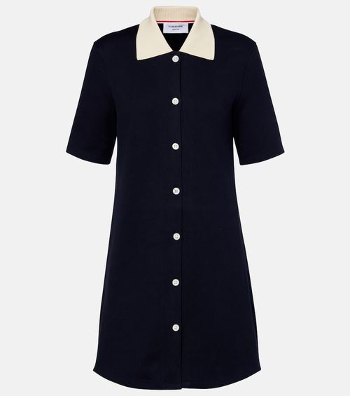 Cotton polo dress