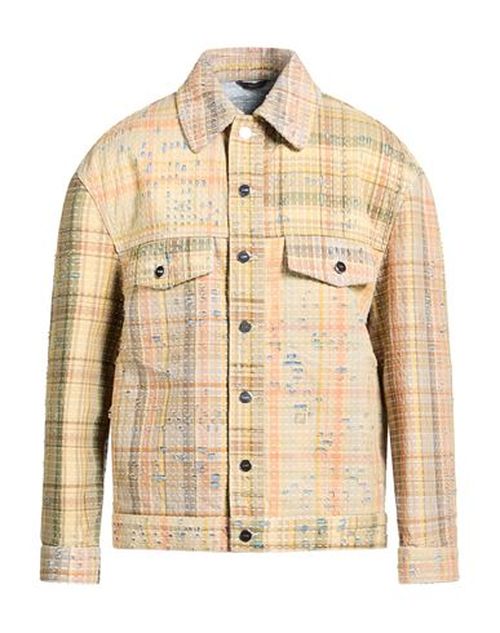 Man Jacket Beige Size 38 Cotton