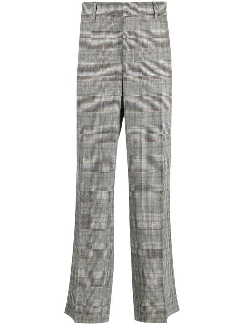 Delfo straight-leg trousers - Black