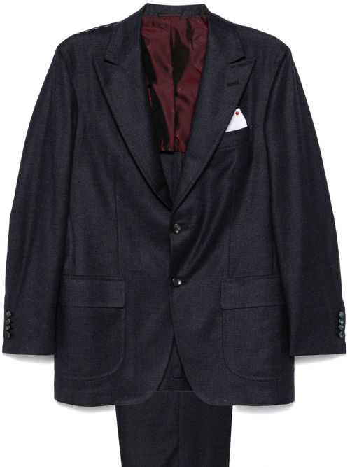 Checkered suit - Blue