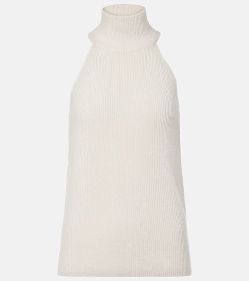Freya knitted cashmere tank top