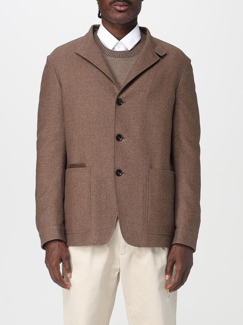 Jacket Men color Brown