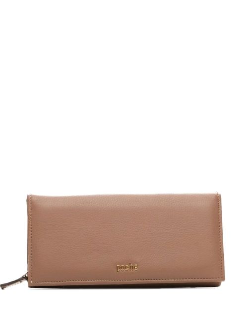 Leather wallet - Neutrals