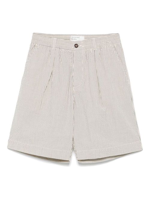 Universal Works pleated shorts - Grey