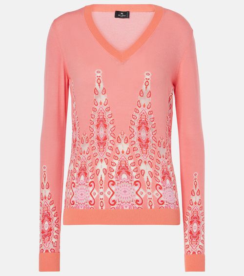 Printed sweater