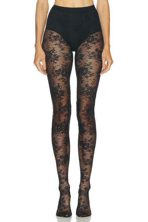 Balenciaga Loose Stocking in Black - Black. M also in