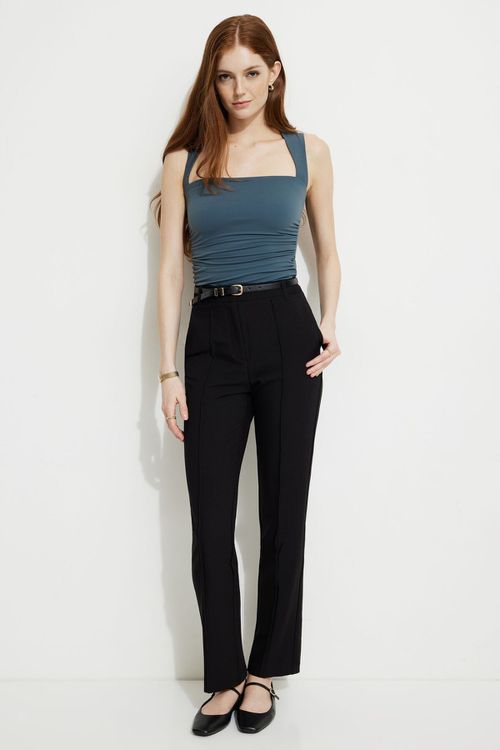 Slim Zip Hem Pants
