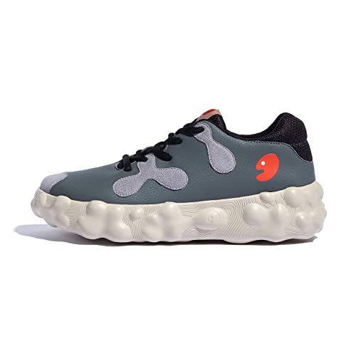 UIN Men's Walking Travel Shoes Slip On Casual Lightweight Wide Toe Chunky Fashion Sneaker Figueras Ⅰ Van Gogh Sunflowers