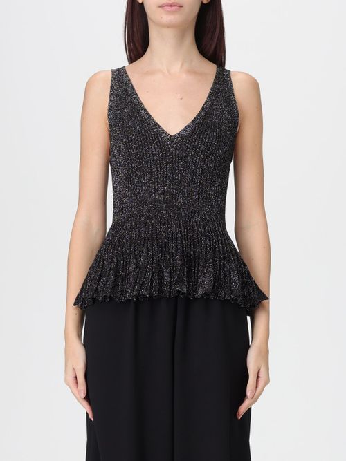 Top Woman color Black