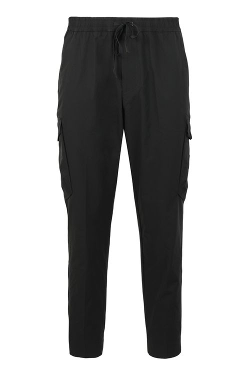 Pants In Elastic Poplin
