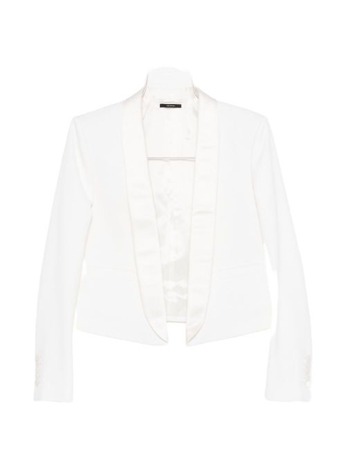 Wool tuxedo jacket