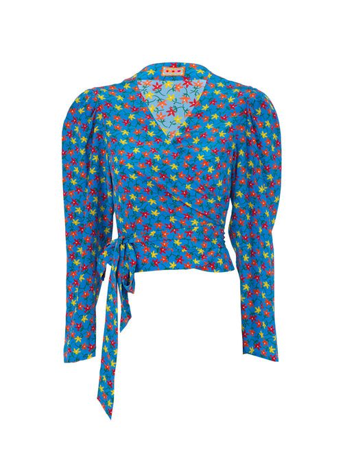 Odalys Blouse, Teal