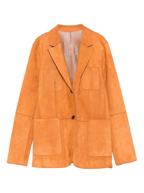 Reversible Leather Blazer