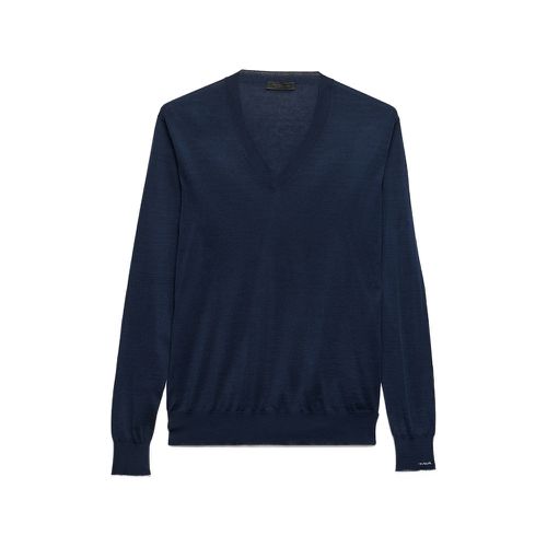 V-neck Ribbed Sweater