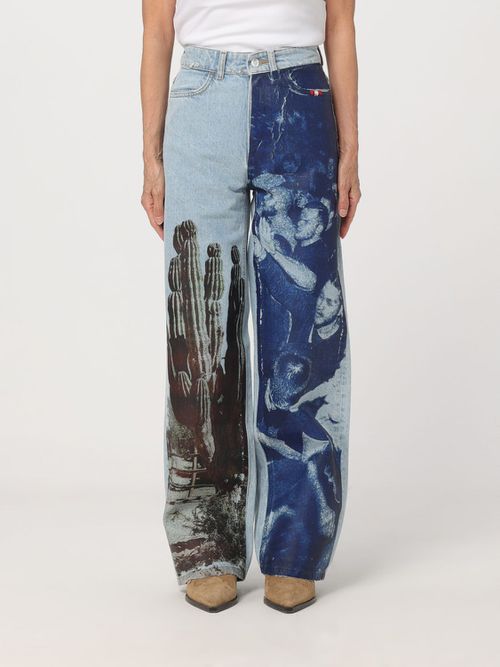 Jeans Woman color Denim