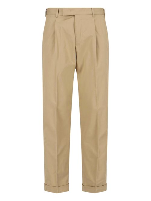 Men's Cotton-Stretch Trousers