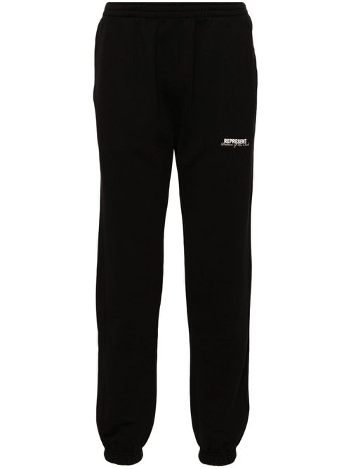 Patron Of The Club cotton track pants - Black