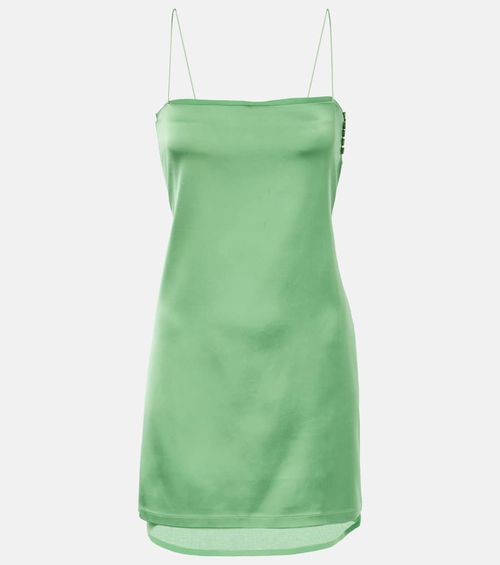 Elica satin minidress