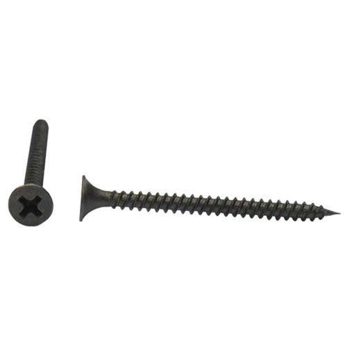 Coarse Thread Bugle Head Plasterboard Drywall Screws, Black Phosphate 4.2 x 100 Pack
