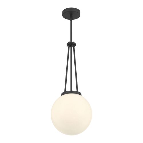 Matte Black Pendant from the Vellin Collection