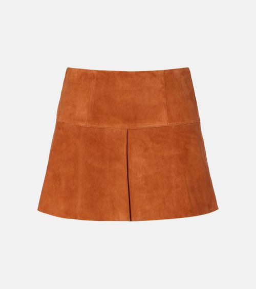 Dilara suede miniskirt