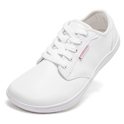 HOBIBEAR Unisex Wide Barefoot Shoes for Mens Womens Minimalist Zero Drop Shoes Sneakers 