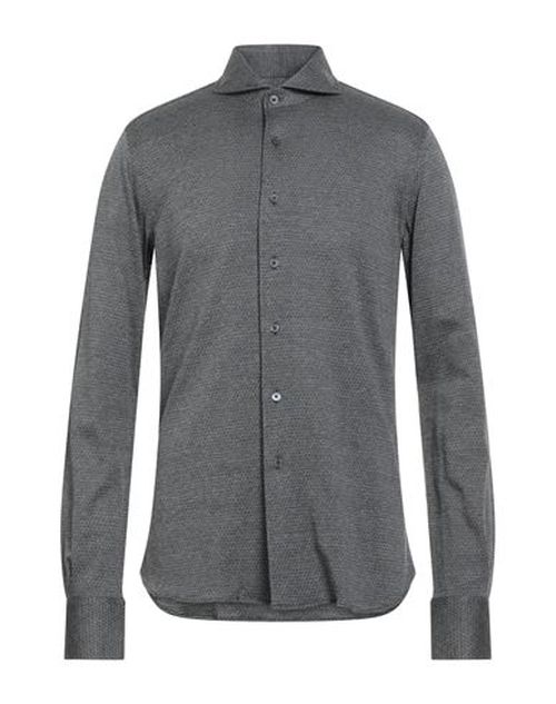 Man Shirt Black Size L Cotton