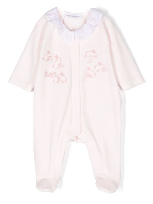Tartine Et Chocolat Pyjama met geborduurde konijnen - Roze