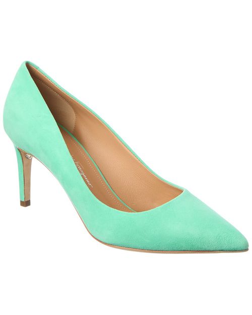 Salvatore Ilary Pointed-Toe Leather Pump