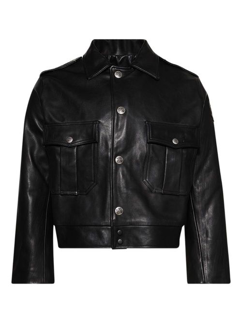 EARTHLING VIP Crew leather jacket - Black