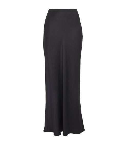 Anine Bing Silk Bar Maxi Skirt