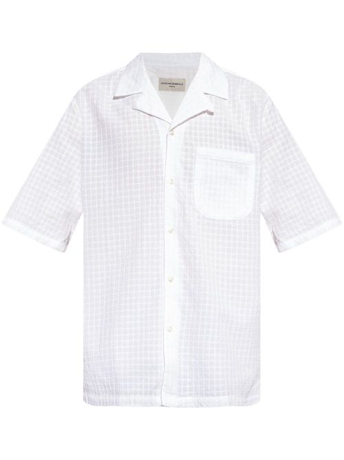 Checkered shirt - White