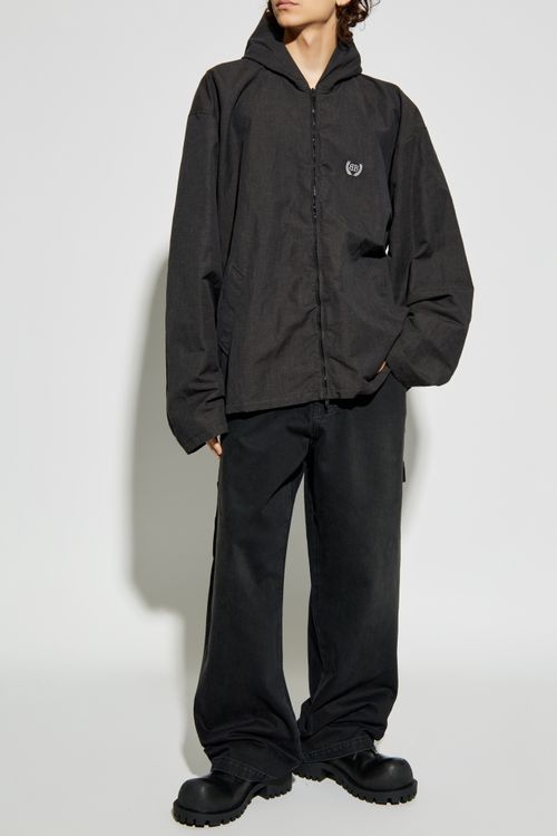 Jeans With Logo, Men's, Black