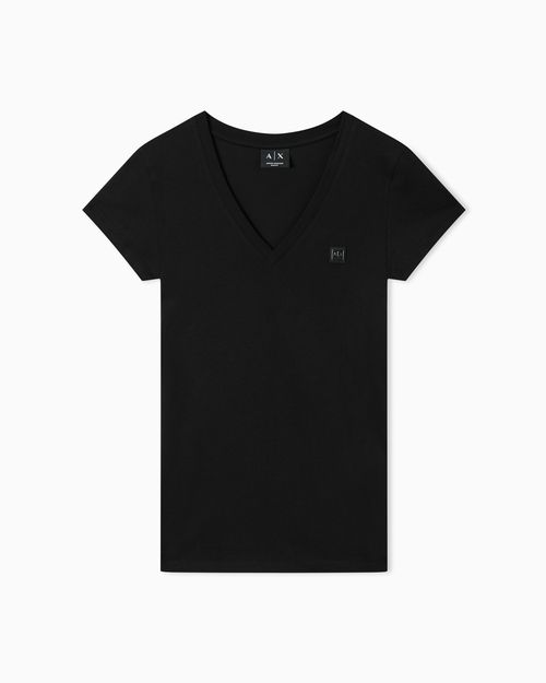 Slim Fit T-Shirt in Cotton Jersey