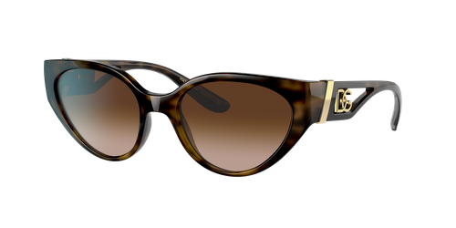 Dolce&Gabbana Woman Sunglass DG6146 - Frame color: Black, Lens color: Gradient Grey
