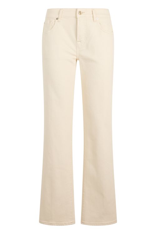 High-Waisted Straight Jeans with Retro-Wide Leg