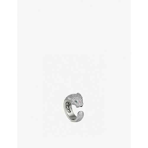 Womens White Gold Panthère de 18ct White-gold