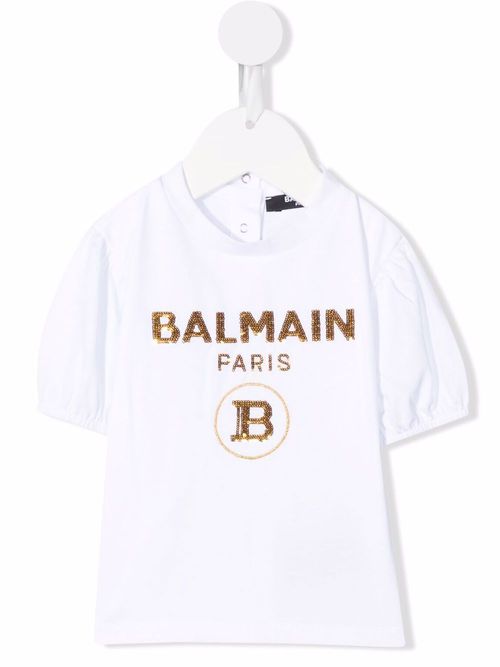Logo print T-shirt - White