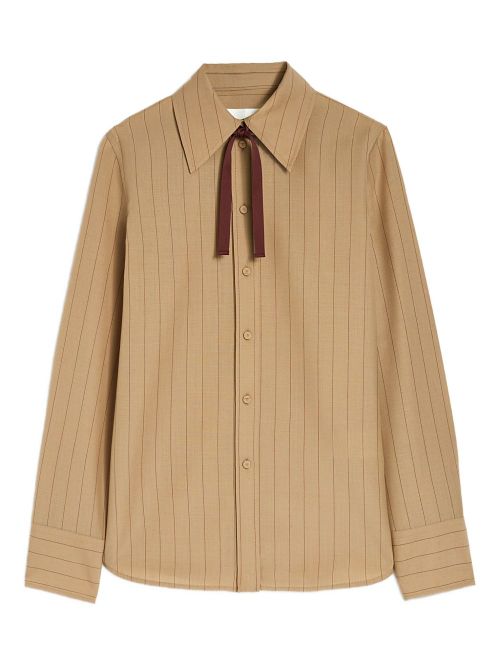 Wool shirt - Brown