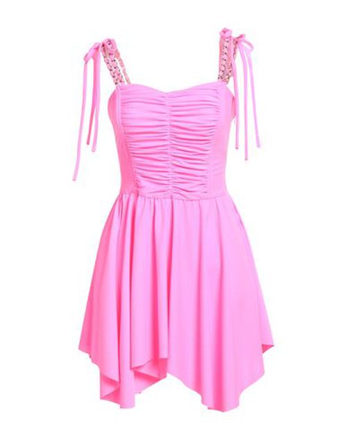 House Of Amen Woman Mini dress Fuchsia Size 6 Polyamide, Elastane