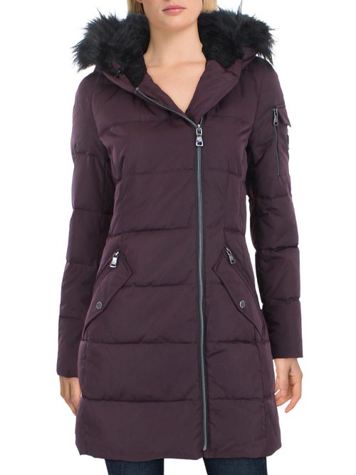 Womens Down Cold Weather Puffer Coat