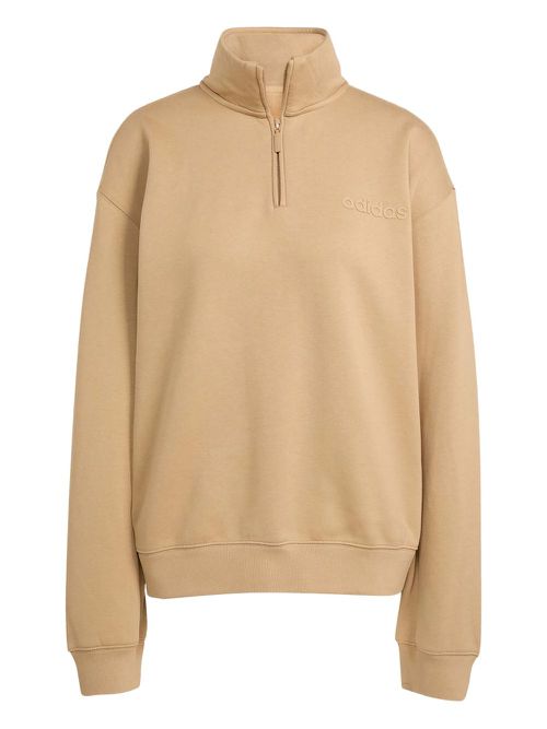 Half-zip sweatshirt - Brown