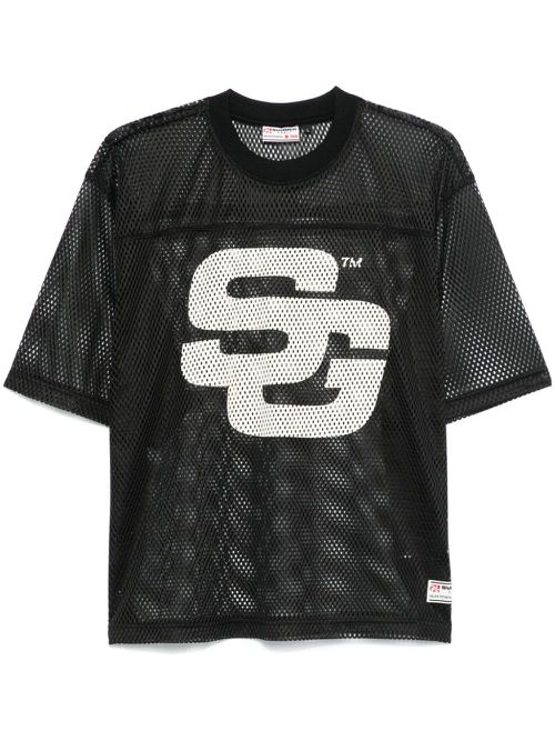 Mesh T-shirt - Black